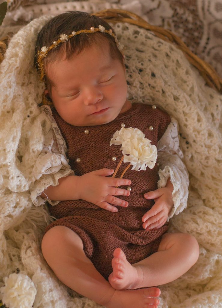 O ensaio newborn da nossa raposinha