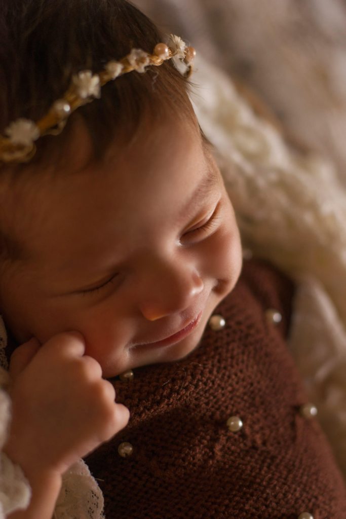 O ensaio newborn da nossa raposinha